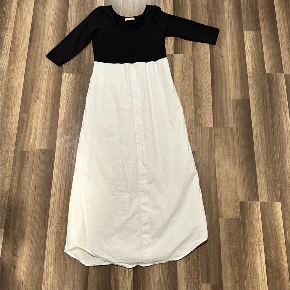 Zapelle soft black and white dress size S (6)